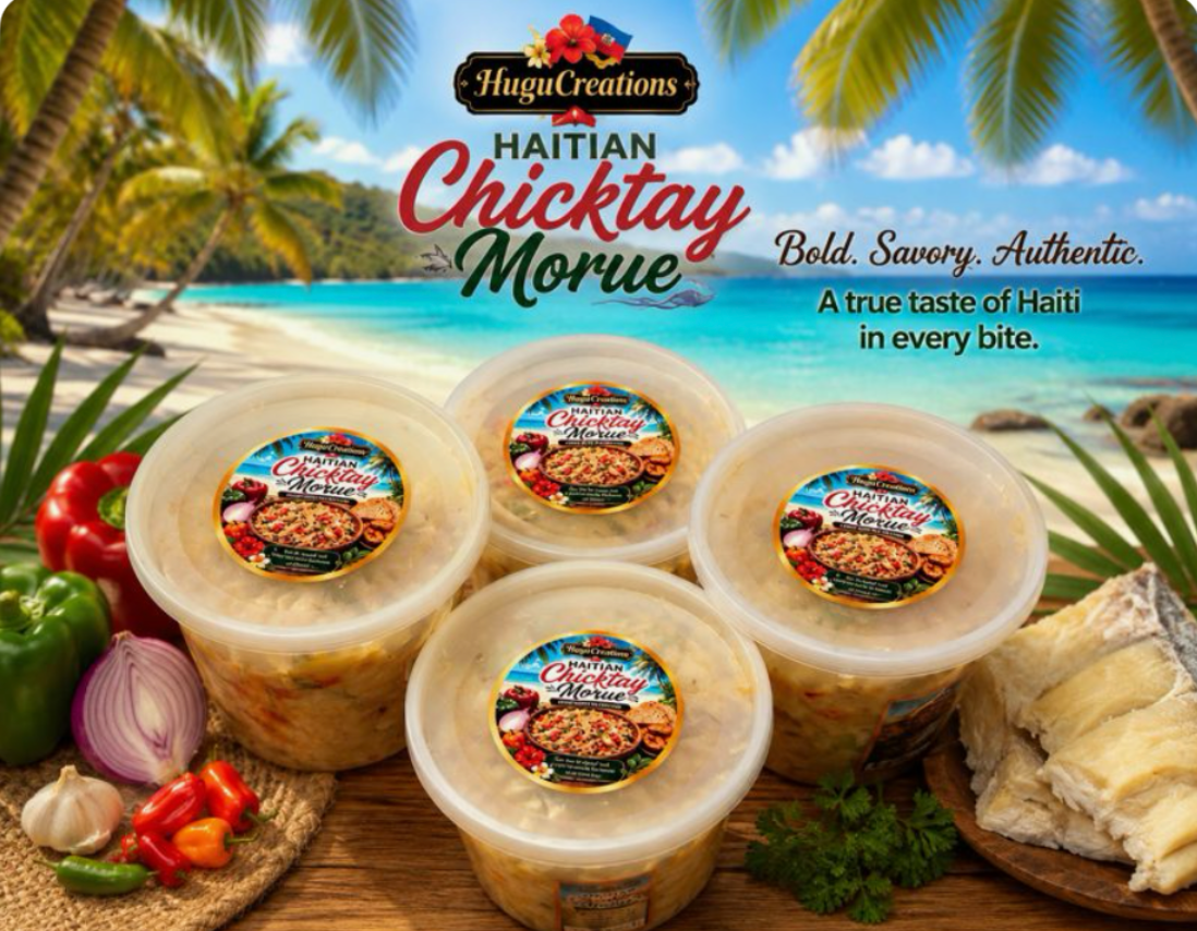 Haitian Chiktay Morue (Cod)